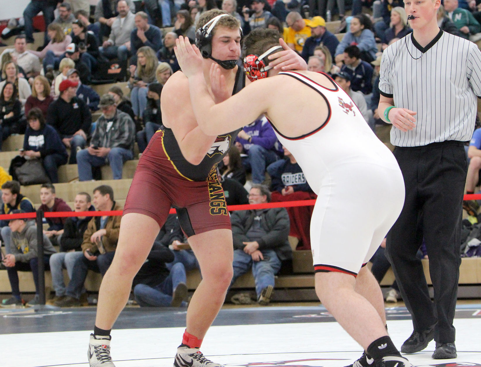 Division 1 wrestling regional at Chippewa Falls 2-9-19
